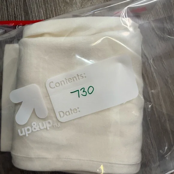 NWT SKIMS Cotton Jersey Foldover Pants -Marble Medium - Picture 11 of 11